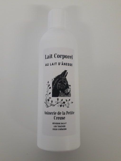 Lait corporel hydratant au lait d'ânesse